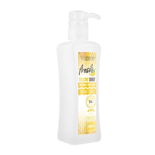 Salerm Cosmetics Biokera Natura Fresh Yellow Shot Curly Booster Gel Activador de Rizos 300ml